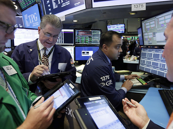La bourse de New York a terminé sans direction après des résultats contrastés. © KEYSTONE/AP/RICHARD DREW