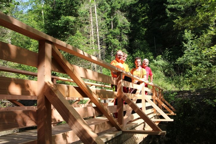 Nature: Une nouvelle passerelle pour préserver le vallon de l’Arbogne